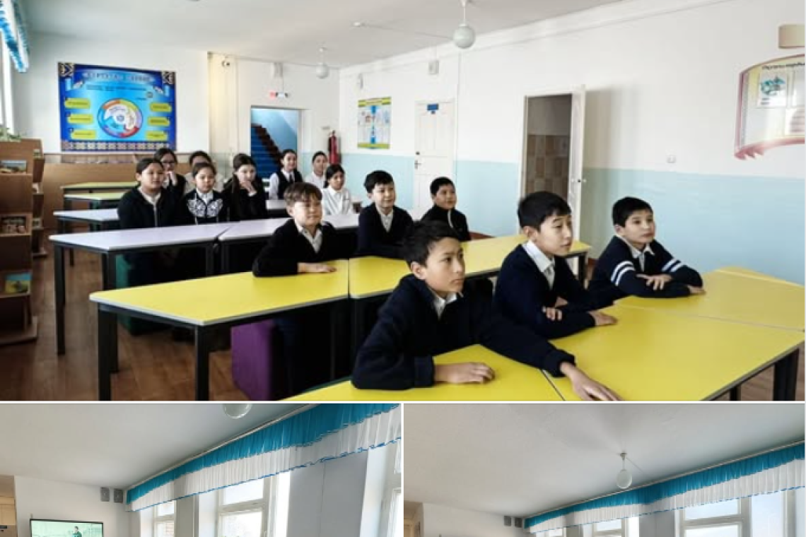 2026 жылдың ақпан айының 2-сі күні 5–11 сынып оқушыларына Солтүстік Қазақстан облысы Полиция департаментінің тапсырысы бойынша түсірілген «Закладчики.